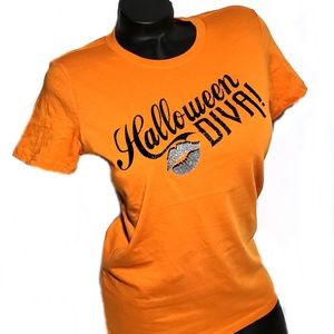 Halloween Diva Orange Favorite Tee.